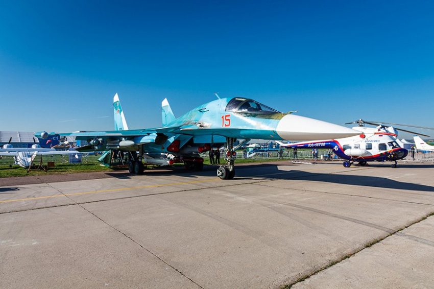 В горах Северной Осетии потерпел крушение самолет Су-34, экипаж погиб