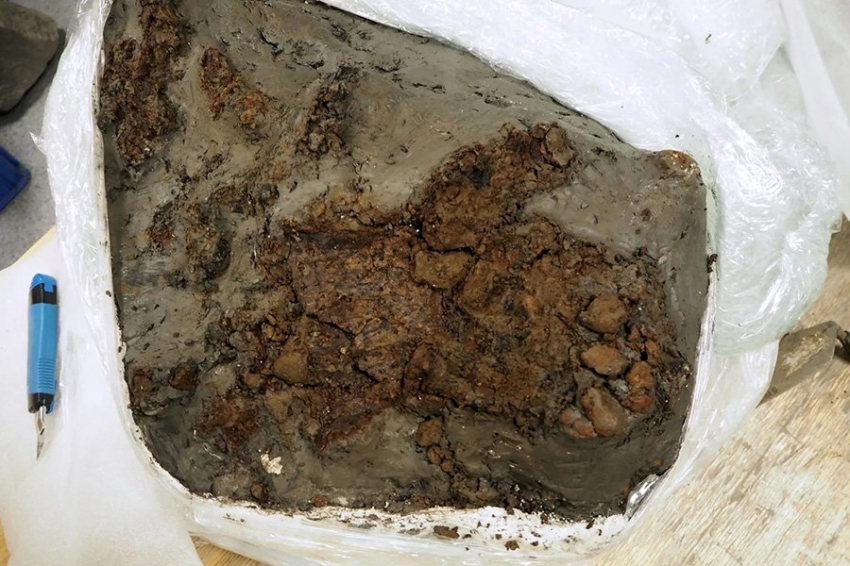 «Призрак» средневековой перчатки найден на дне моря в Осло