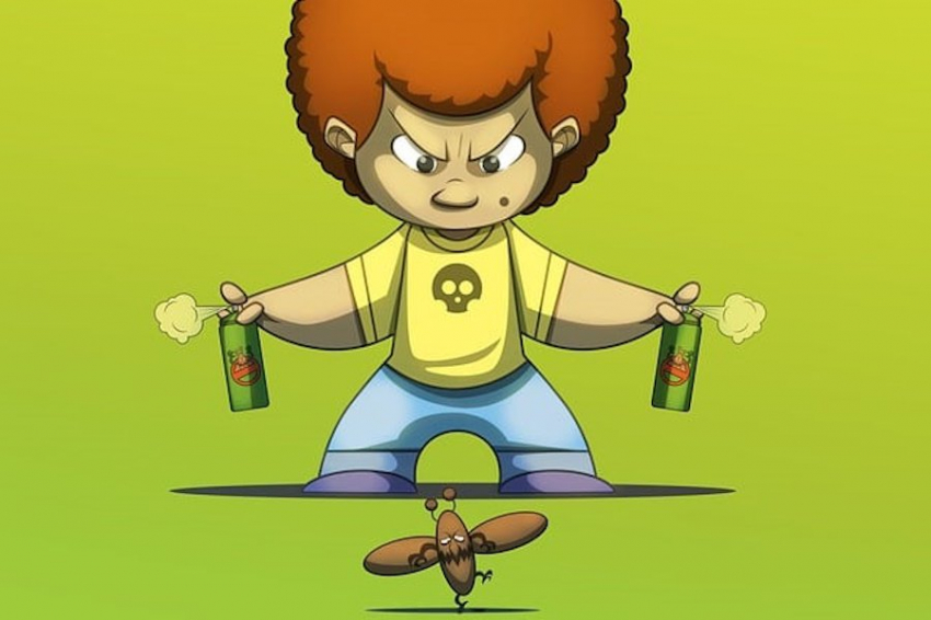 JEE: популярные спреи малоэффективны в борьбе с прусаками