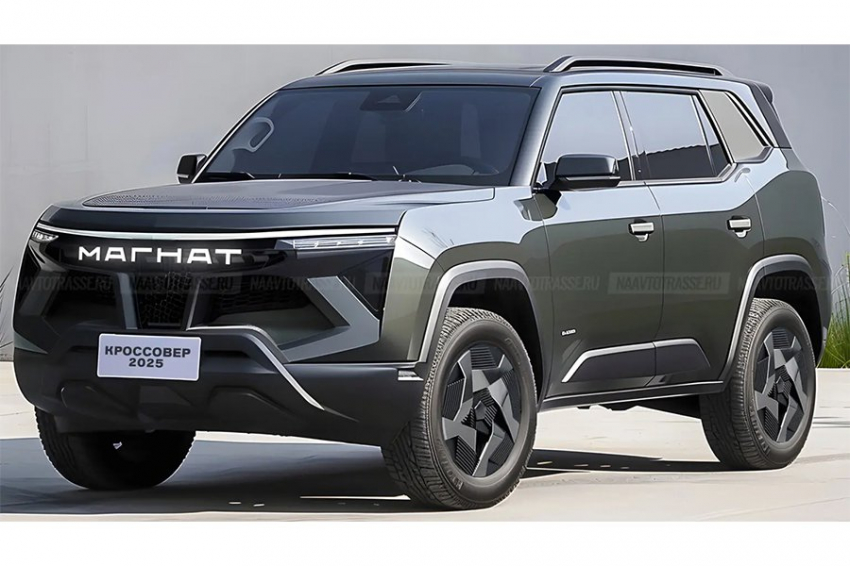 На рендерах показали кроссовер КамАЗ-53212 Магнат 2025 