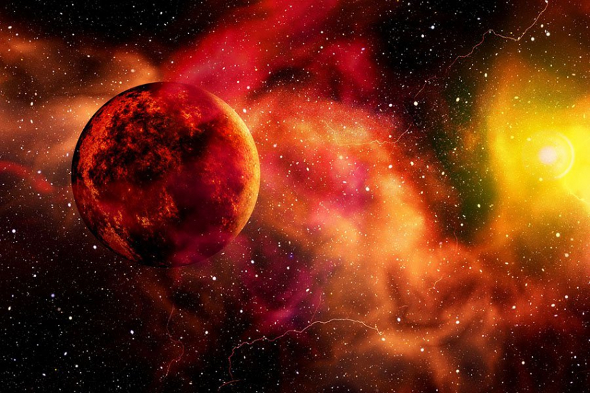 За пределами Солнечной системы обнаружены испарения огненной вулканической луны