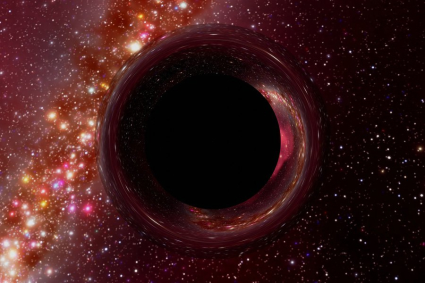 Черная дыра в ранней Вселенной поглощает материю в 40 раз больше, чем в теории