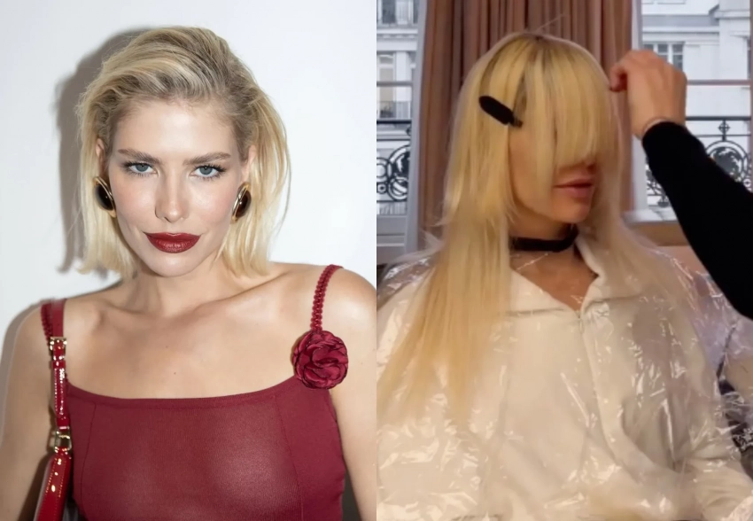 Елена Перминова отстригла чёлку на фоне расставания с Александром Лебедевым