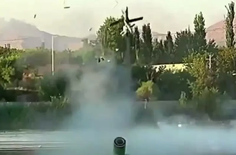 Иранское телевидение показало возможности нового беспилотника-камикадзе, запускаемого из-под воды