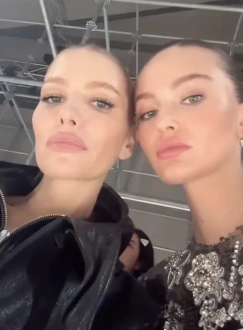 Неделя моды в Милане: Елена Перминова, Майя Хоук, Ольга Карпуть и Кристина Романова на показе Prada