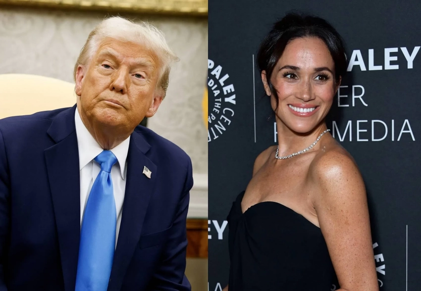 "У него достаточно проблем с женой". Дональд Трамп заявил, что не станет депортировать принца Гарри из США, и назвал Меган Маркл "ужасной"