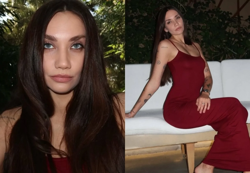 Карина Истомина в облегающем платье на ужине с Фёдором Смоловым в Дубае