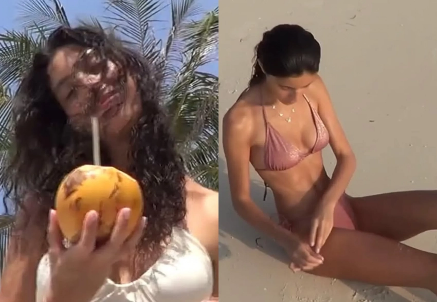 Дочь Оксаны Рим Варвара Протасова отдыхает на Мальдивах с женихом