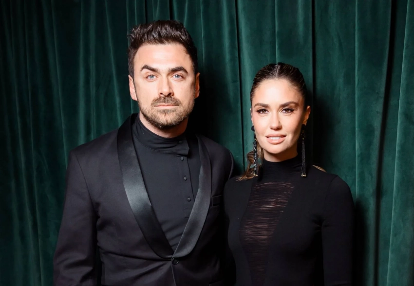 Никита Ефремов с возлюбленной, Агата Муцениеце в компании Петра Дранги и Светлана Бондарчук на премьере фильма "Дорогая, я больше не перезвоню"