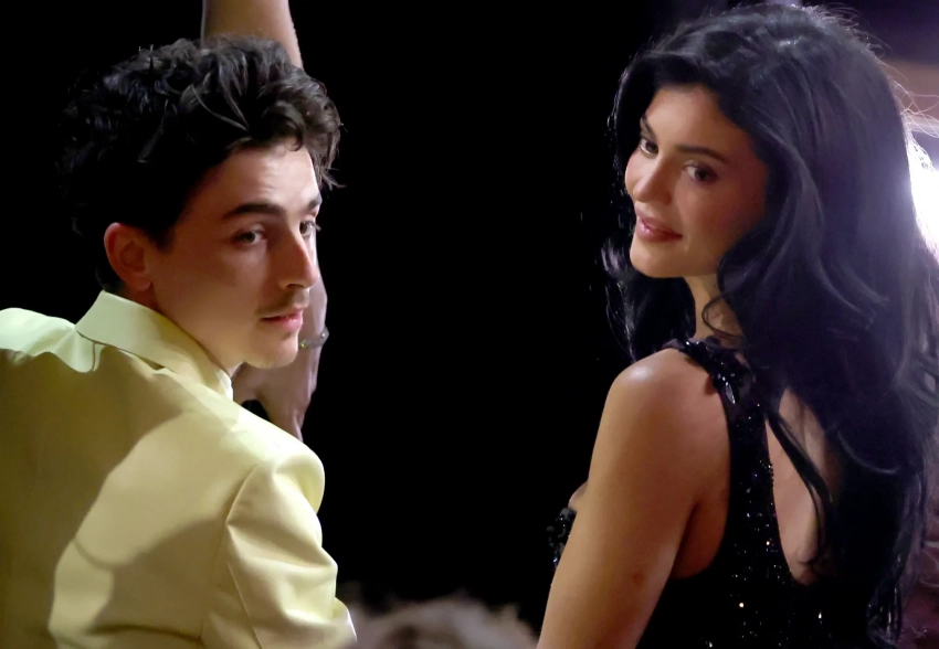 Тимоти Шаламе пришёл на "Оскар" вместе с Кайли Дженнер, и его снова раскритиковали