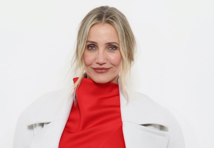 Кэмерон Диас посетила Неделю моды в Париже