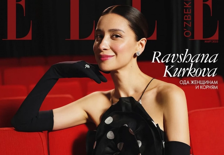 Равшана Куркова снялась для обложки Elle