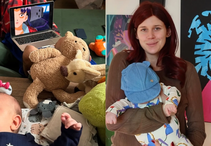 Ксения Дукалис опубликовала новые фото трёхмесячного сына и рассказала о материнстве