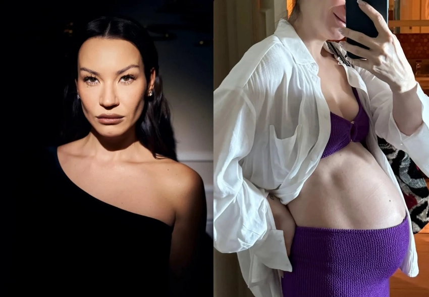 "Хейтер скажет: "Оземпик". Ида Галич показала пресс и рассказала об аскезе во время беременности