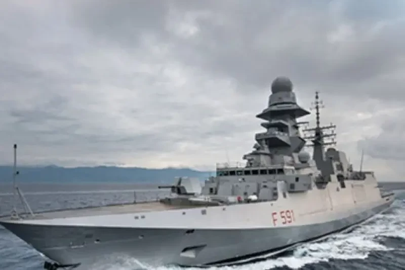 В Италии приступили к строительству новейшего фрегата FREMM EVO, оснащённого системами борьбы с БПЛА