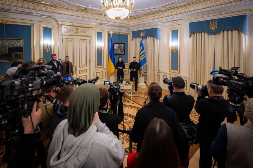 Зеленский: Мы ждём от партнёров конкретных ответов на вопрос о готовности разместить их силы на Украине