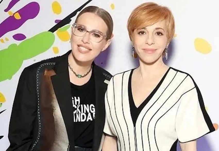 Ксения Собчак посетила юбилей Марианны Максимовской в Третьяковской галерее