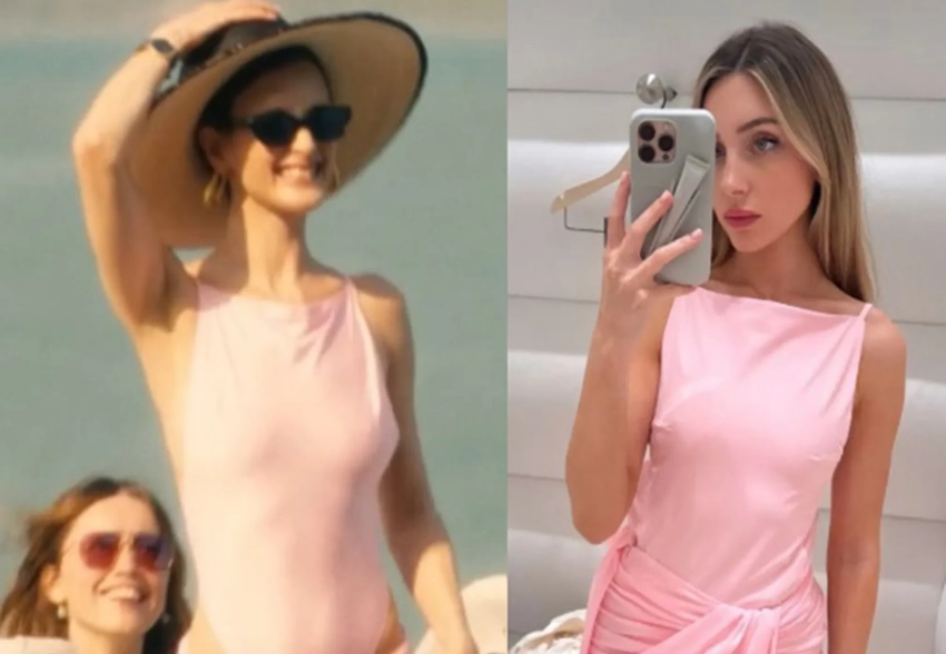 Девушка Павла Дурова Юлия Вавилова повторила вирусный образ Jacquemus из сериала "Белый лотос"