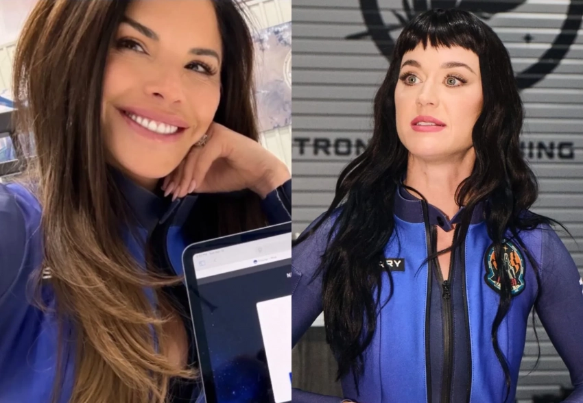 Лорен Санчес и Кэти Перри показали, как готовятся к полёту в космос