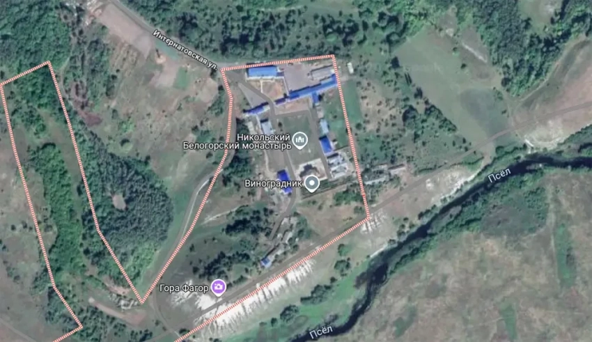 ВС РФ освободили Свято-Николаевский Белогорский монастырь в селе Горналь курского приграничья