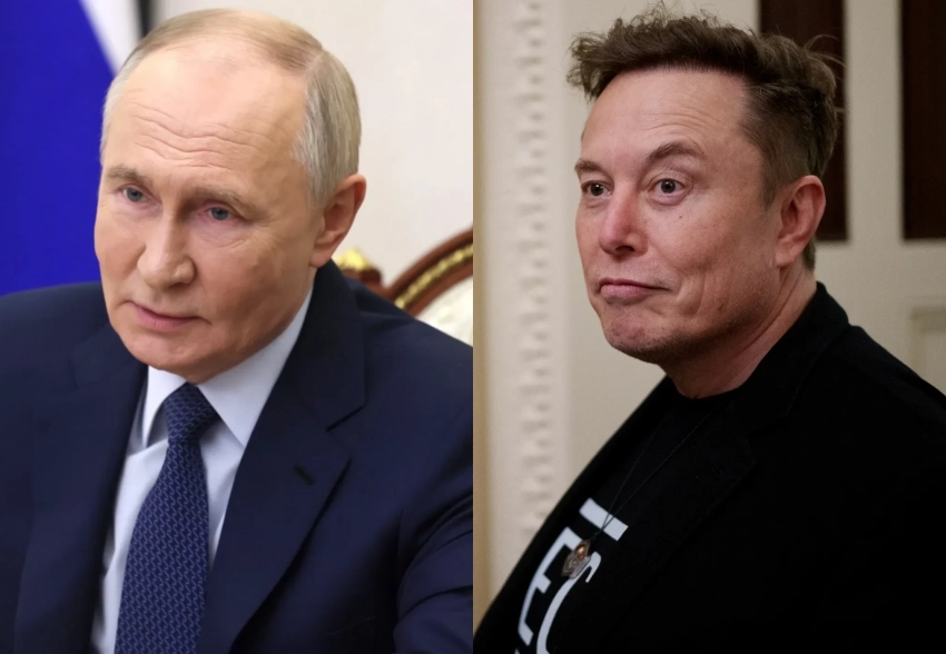 "Такие люди нечасто появляются". Владимир Путин восхитился Илоном Маском и сравнил его с Сергеем Королёвым