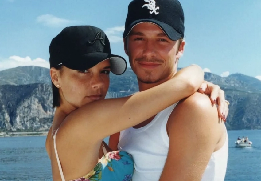 Дэвид Бекхэм показал архивные фото с женой Викторией Бекхэм в честь её 51-летия