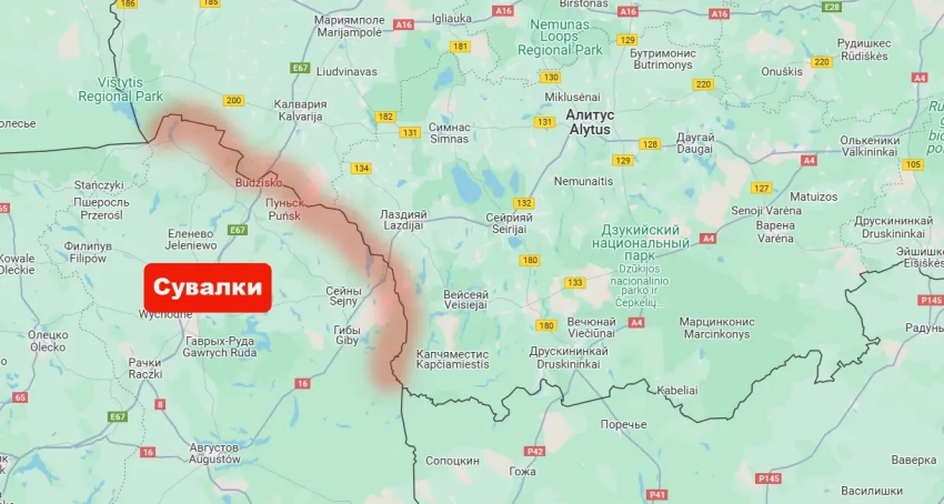 Литва решила укрепить Сувалкский коридор, «опасаясь атаки со стороны России»