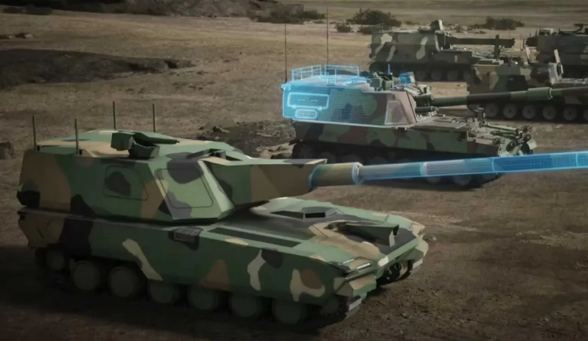 Дальность стрельбы до 80 км: Южная Корея показала концепт самоходной гаубицы K9A3