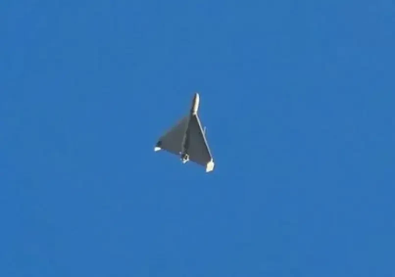 Группы БПЛА «Герань» летят к своим целям в небе над Харьковской, Полтавской и Днепропетровской областями