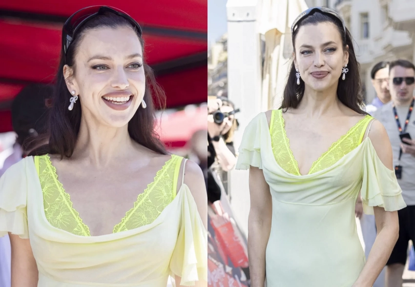 Канны-2025: Ирина Шейк выгуляла яркий образ в Каннах