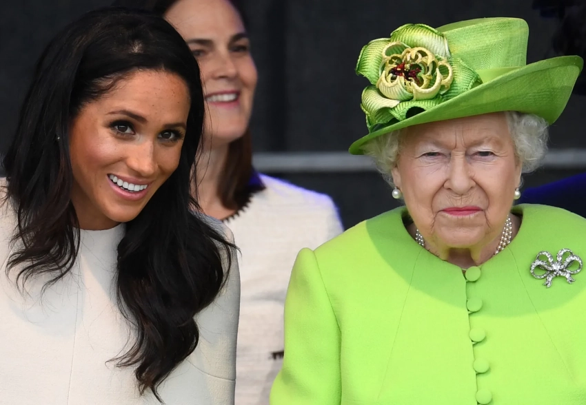 "С людьми так не разговаривают". Меган Маркл устроила скандал перед свадьбой, из-за чего её отчитала Елизавета II