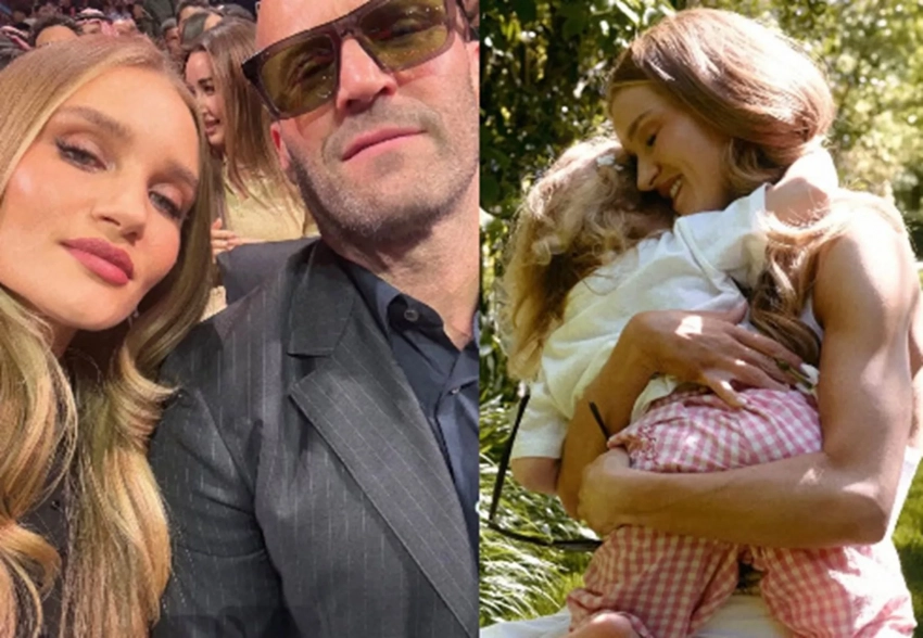 Дети Рози Хантингтон-Уайтли и Джейсона Стэтхема снялись в рекламе вместе с матерью