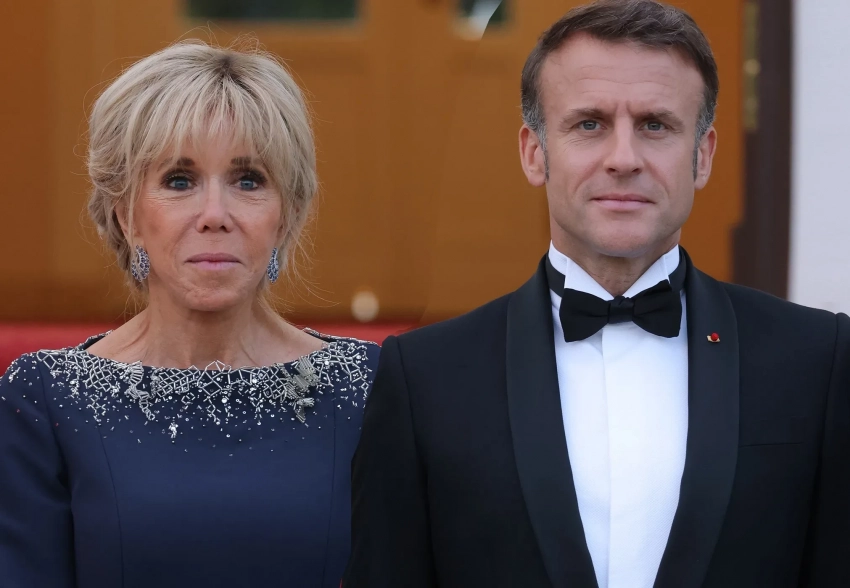 Эммануэль Макрон получил пощёчину от жены (видео)