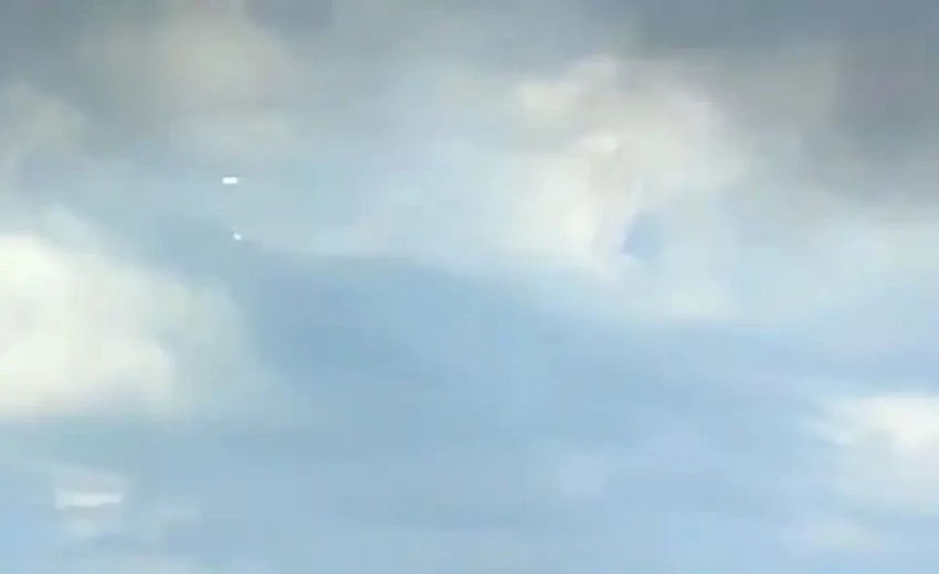 Жители Запорожья в ходе воздушной атаки ВС РФ и взрывов увидели «нечто, спускающееся на парашюте»