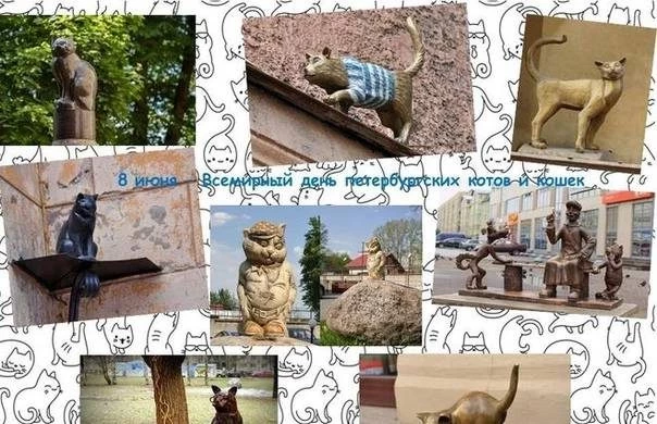 Всемирный день петербургских котов и кошек отмечают в России 8 июня 2025 года