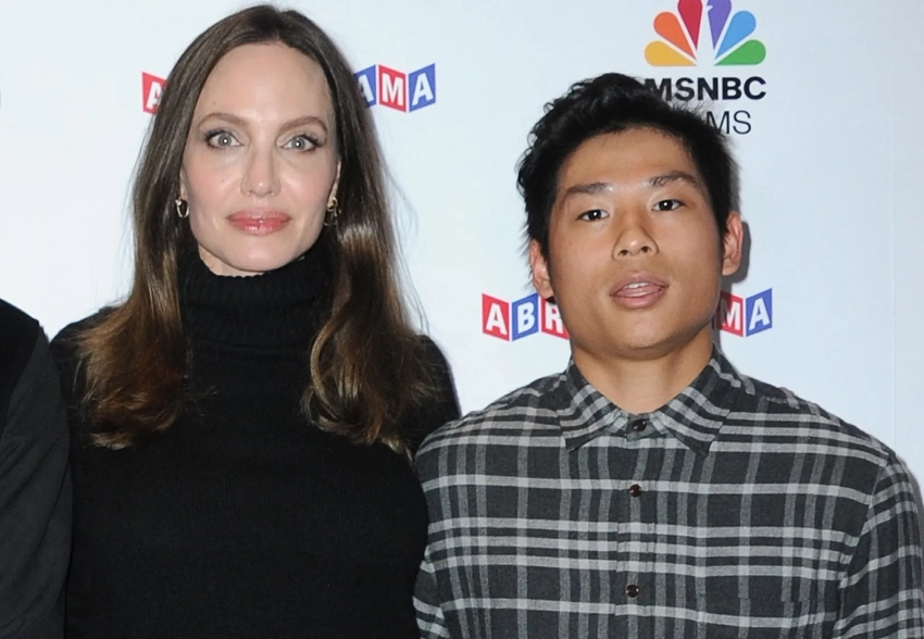 "Проблемного" сына Анджелины Джоли засняли в нетрезвом виде