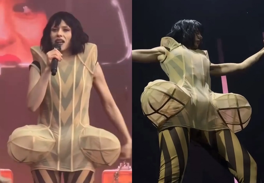 В сети обсуждают "неуместный" наряд Кати IOWA на концерте в честь Дня защиты детей