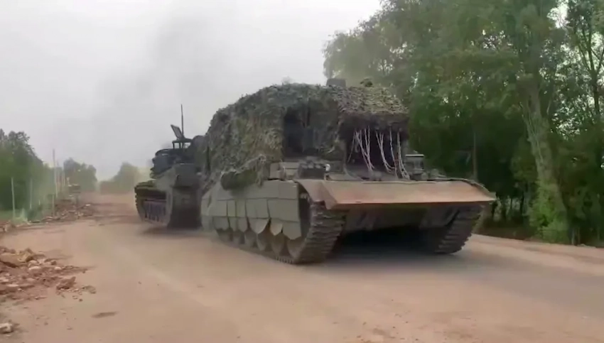 Бойцы ГВ «Север» эвакуировали из сумского приграничья шесть бронемашин ВСУ западного производства, включая танки Abrams