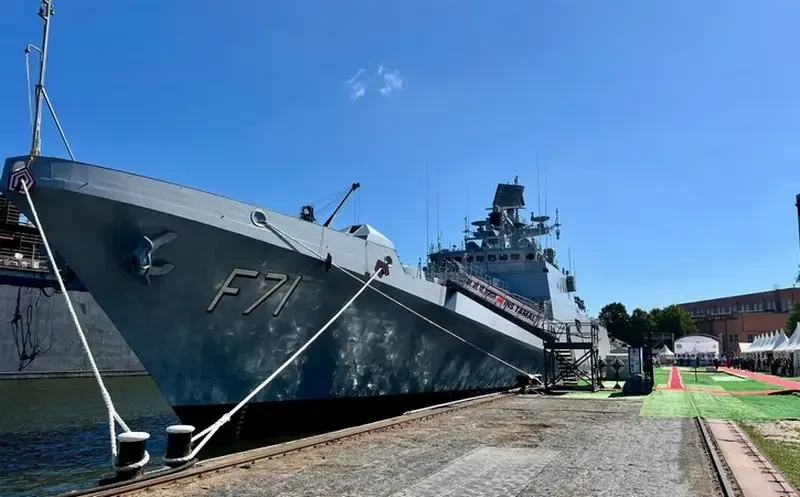 Индийские ВМС пополнились построенным на ПСЗ «Янтарь» в Калининграде фрегатом проекта INS F71 Tamal