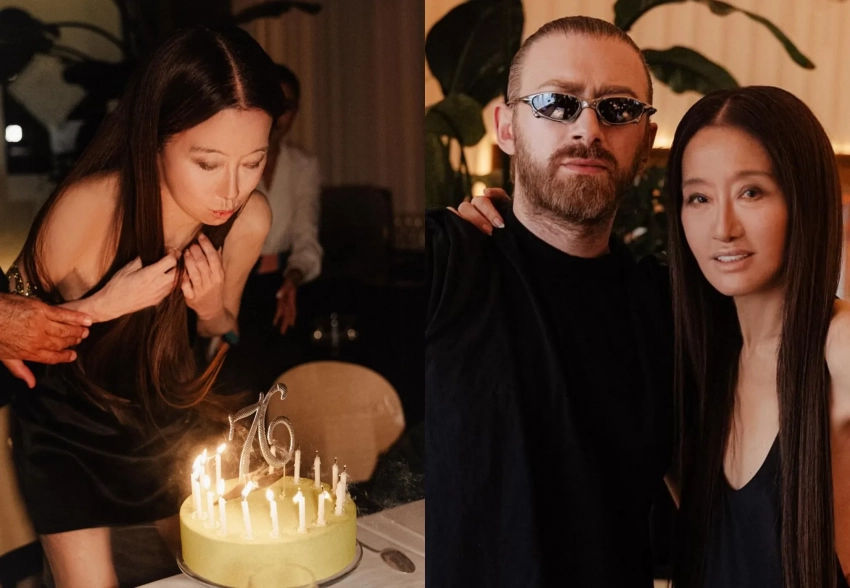 Экстремальное мини, торт, вечеринка: как Вера Вонг отпраздновала 76-й день рождения