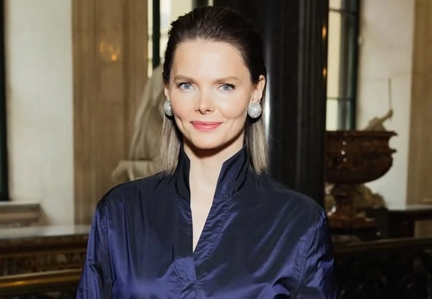 Елизавета Боярская посетила благотворительный приём в Эрмитаже