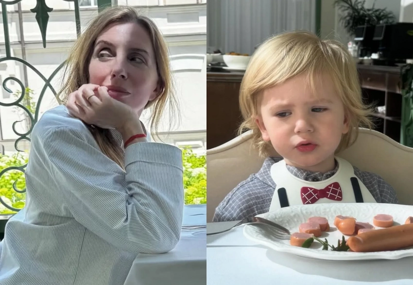 Социальный детокс, сумка "биркин" и йога: Светлана Бондарчук с сыном отдыхает в санатории в Ессентуках