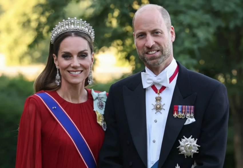 Кейт Миддлтон и принц Уильям опубликовали новое совместное фото