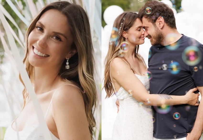 "Спасибо человеку, который изменил мою жизнь". Появились новые фото с гендер-пати Агаты Муцениеце