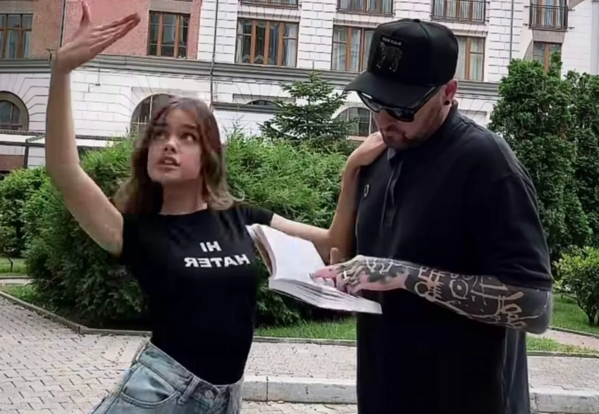 "Задалбываю его, чтобы даже подумать боялся о "помоложе". 18-летняя жена Марка Горобца пошутила об их 32-летней разнице в возрасте