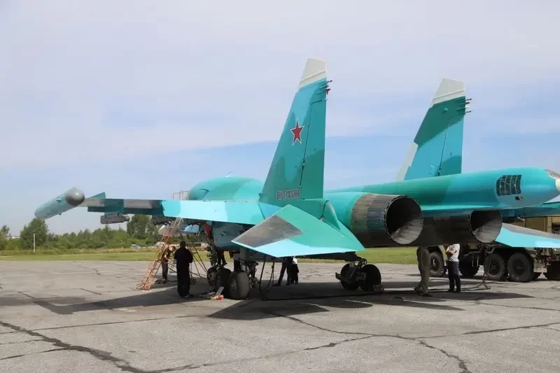 Новый фронтовые бомбардировщики Су-34 помогут ВКС РФ нарастить количество ударов по позициям ВСУ