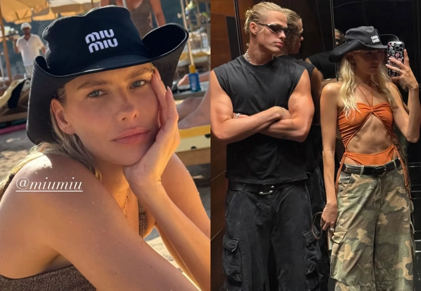 Елена Перминова отдыхает на Ибице со своим бойфрендом Тарасом Романовым