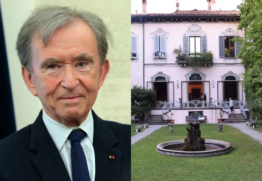 Миллиардер Бернар Арно переезжает на виллу Леонардо да Винчи в Италии