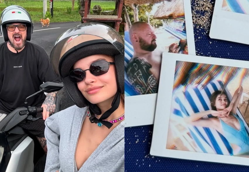 50-летний Марк Горобец вместе с 18-летней женой отдыхают на Бали