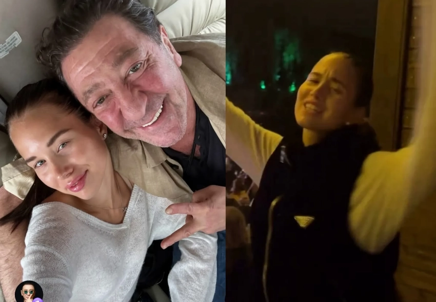 "Самый главный фанат". 19-летняя невеста Григория Лепса опубликовала новое селфи с ним и поддержала его на концерте